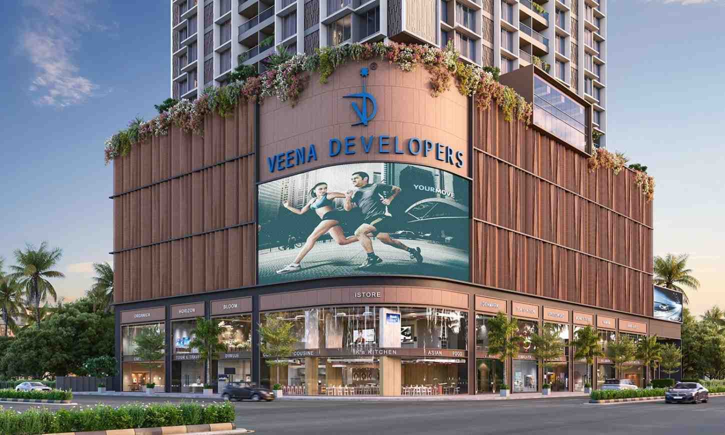 Veena Imperia, Andheri West — Exterior